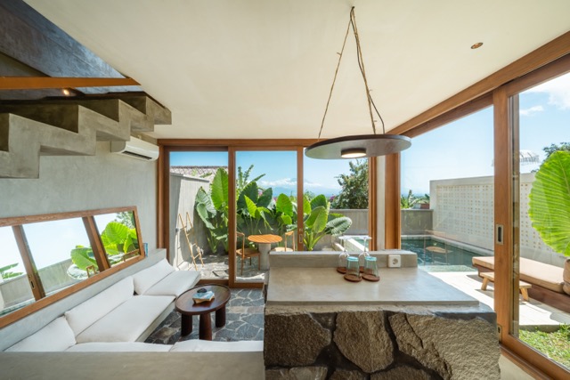 Mizu Village - Corner Villa • ocean view • private pool • 4 6