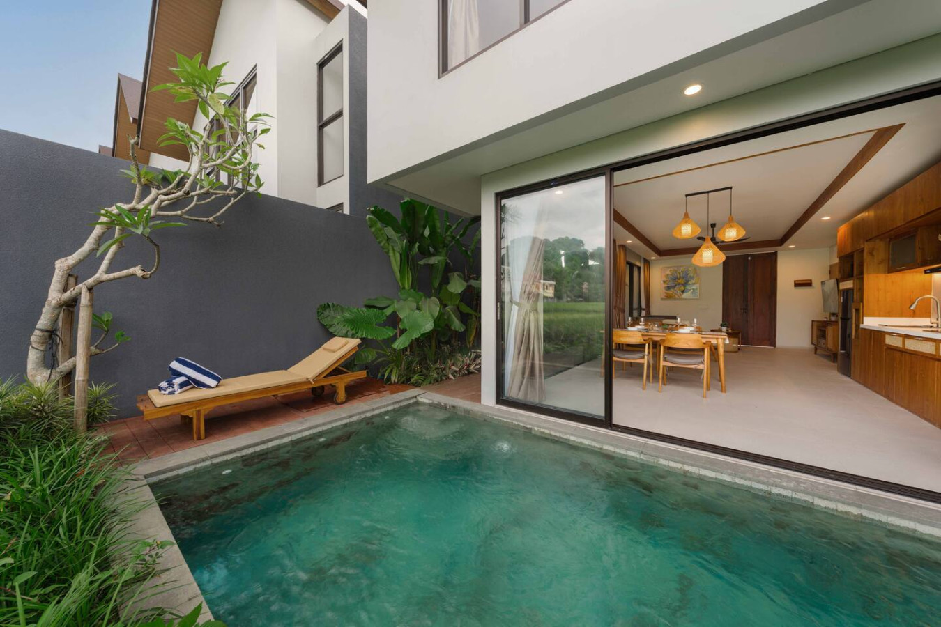 Private 2BR Oasis, Pool & Ubud Rice Field Edge 7