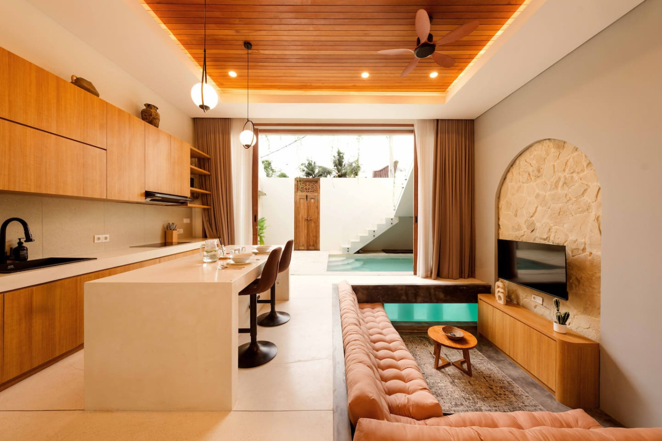 Modern 1BR Oasis - Sunken Lounge & Near Canggu 27