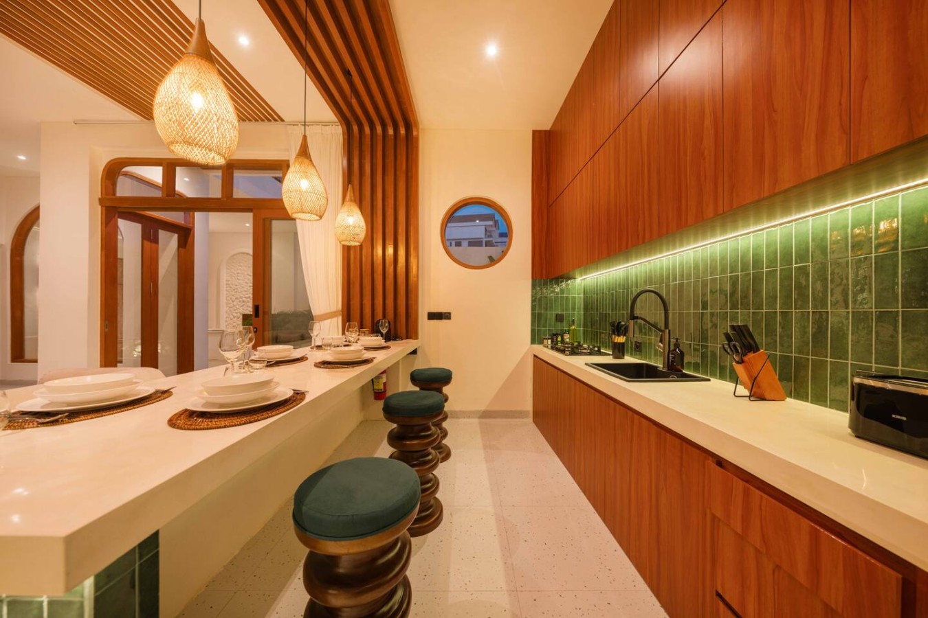 The Tidehouse | 3BR Wellness Villa 3 Min to Beach with Seaview 144