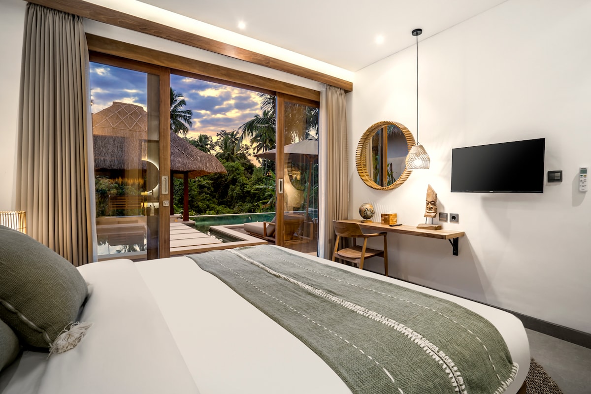 Tchikobo 3BR Villa w/ Jungle & Rice Field View 11