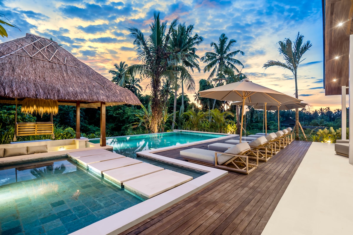 Tchikobo 3BR Villa w/ Jungle & Rice Field View 30