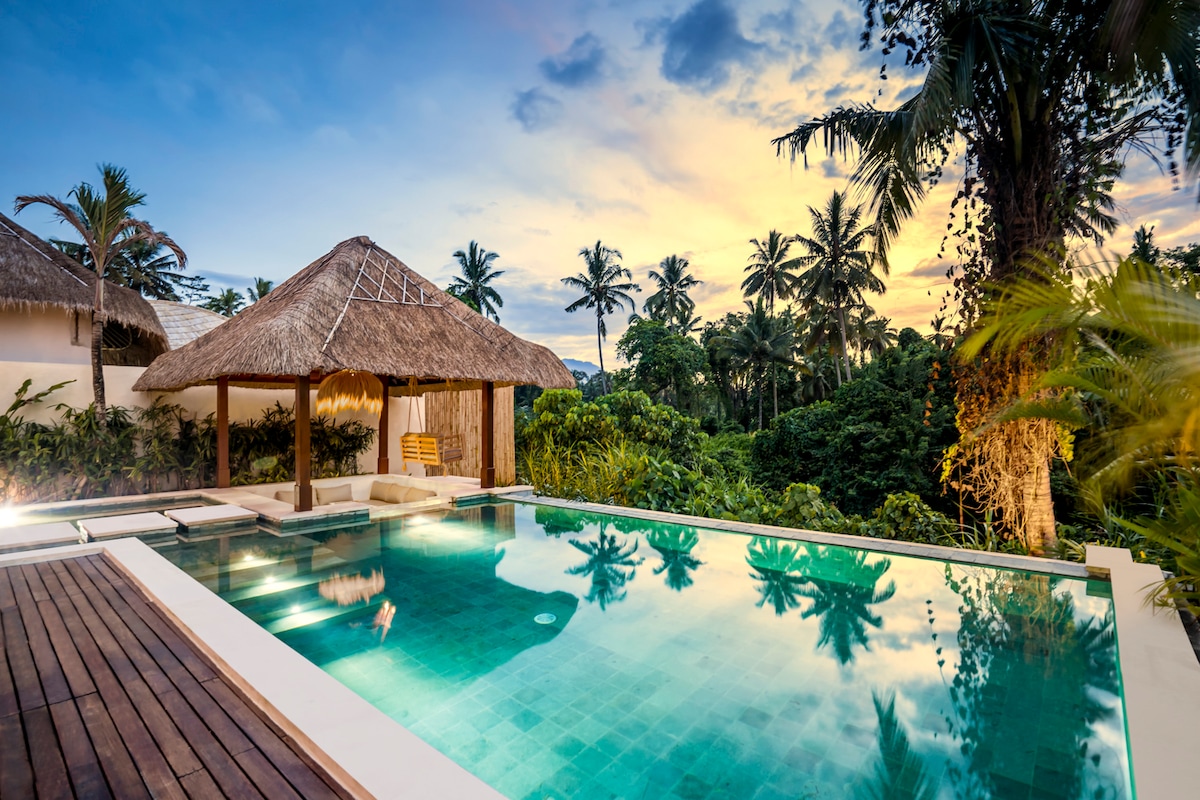 Tchikobo 3BR Villa w/ Jungle & Rice Field View 34