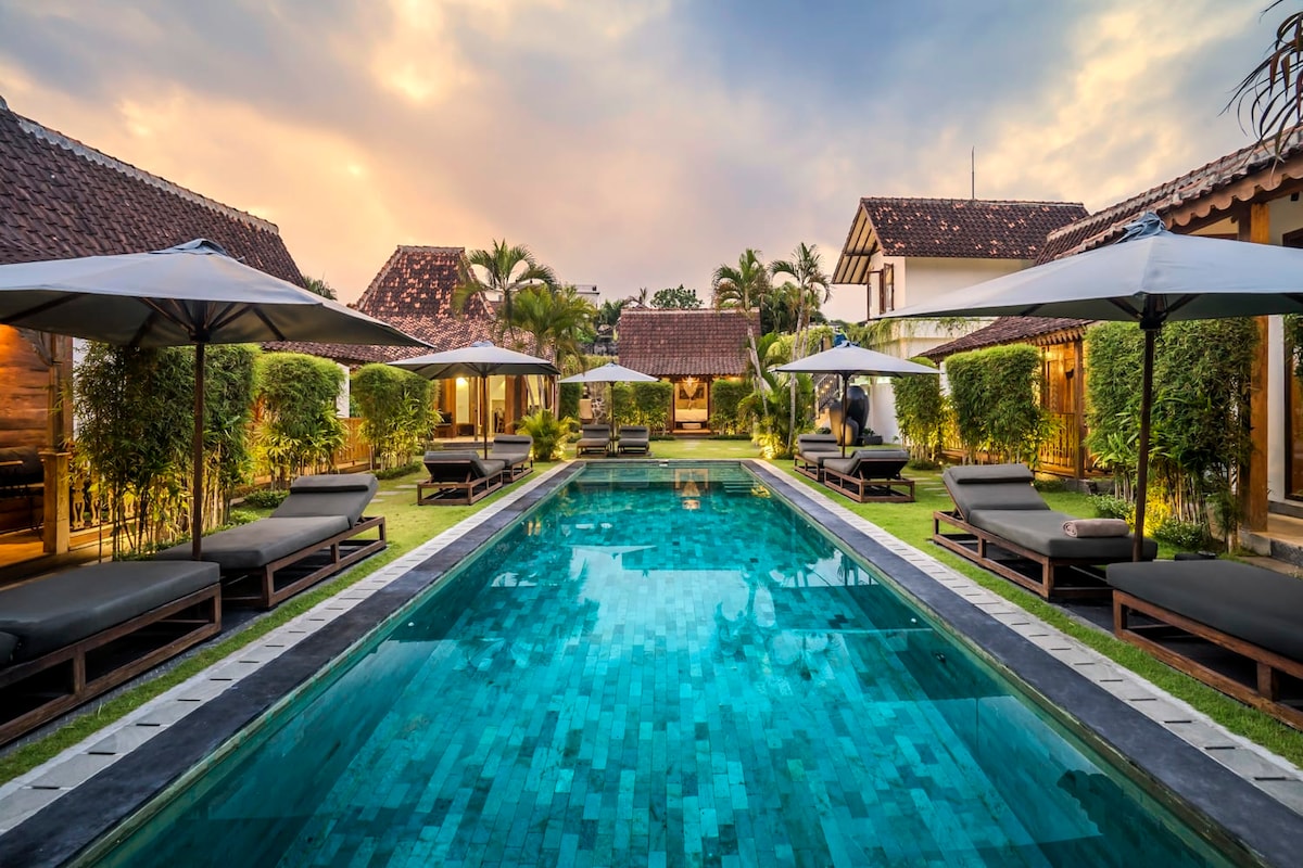 Bloom 1BR Joglo, 900m to Beach in Canggu Center 15