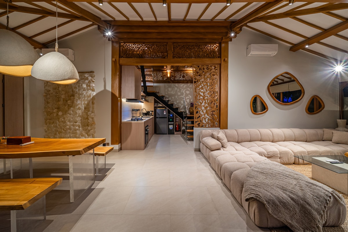 Villa Pande - 3BR with Lagoon Pool & Sauna Retreat 6