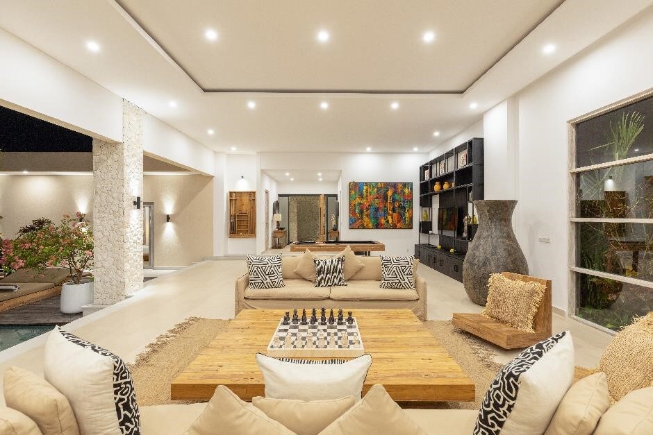 Azzurra: Spacious 4BR Villa 600m to Balangan Beach 4