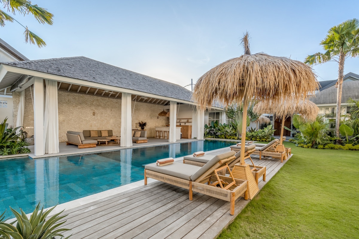 Taurus 5BR Private Luxury Villa Canggu 5 min Beach 5