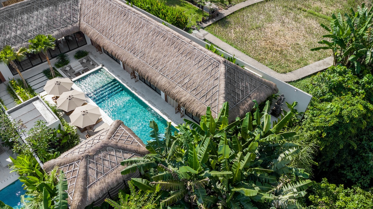 Villa Mandala : 3 BR Ubud Retreat W/ Private Pool 2