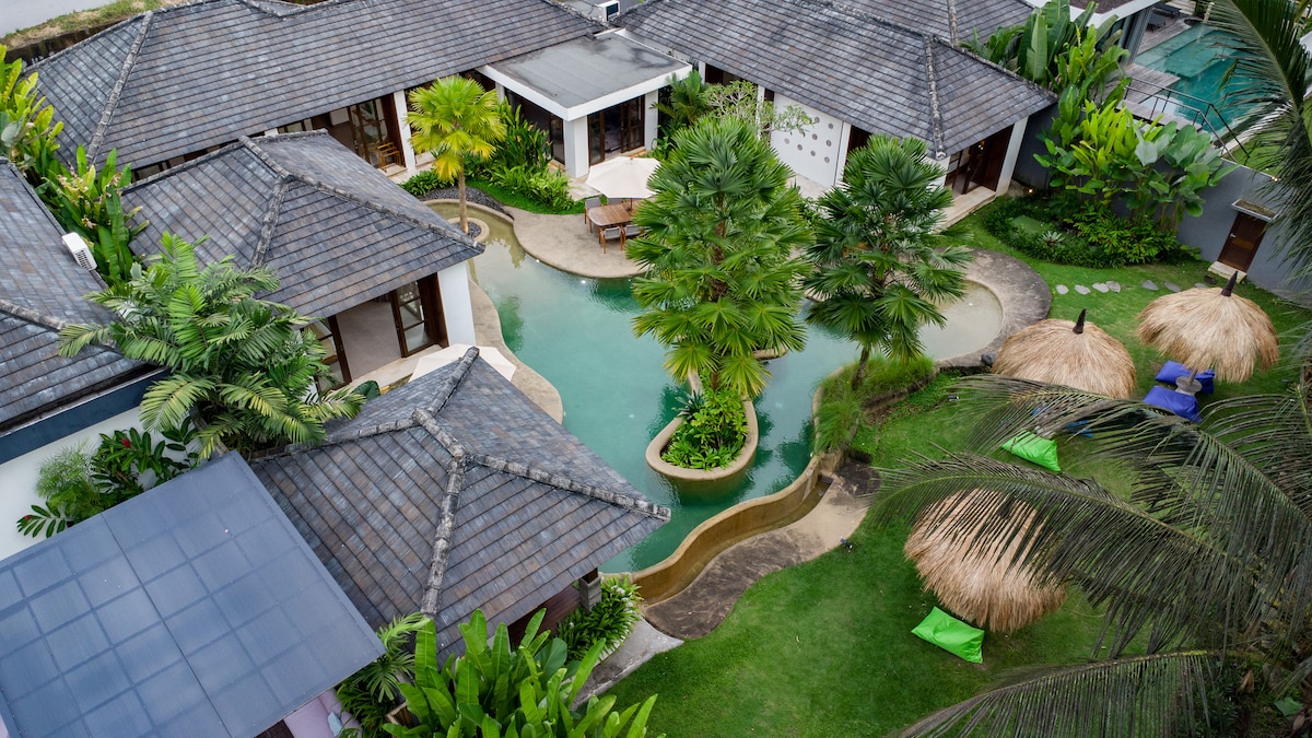 5BR Family Villa w/Pool, Spa & Beachy Vibe in Ubud 21