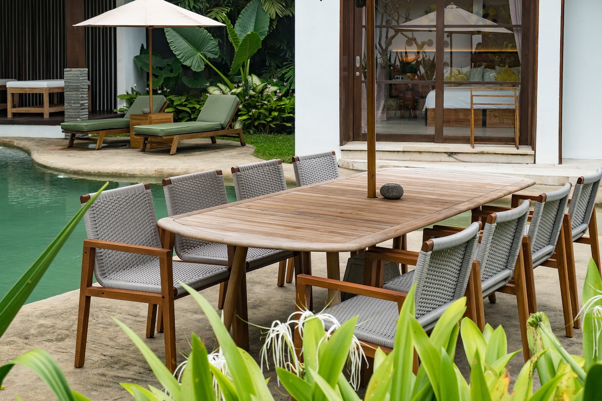 5BR Family Villa w/Pool, Spa & Beachy Vibe in Ubud 25