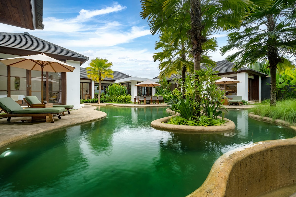 5BR Family Villa w/Pool, Spa & Beachy Vibe in Ubud 28
