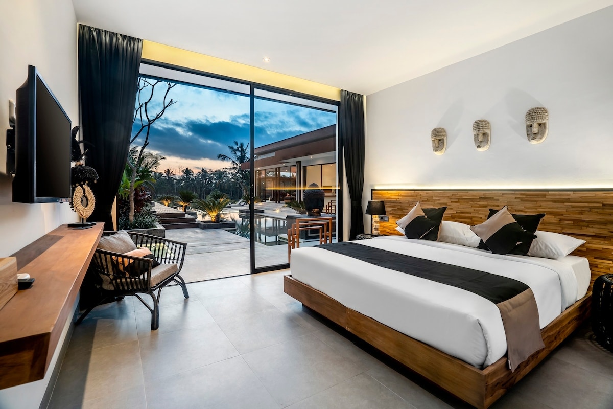 Ubud Luxury Resort 5BR w/ Gym & Rice Field View 15