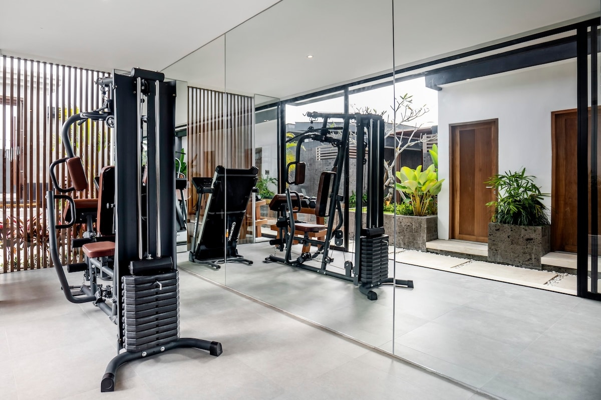 Ubud Luxury Resort 5BR w/ Gym & Rice Field View 23