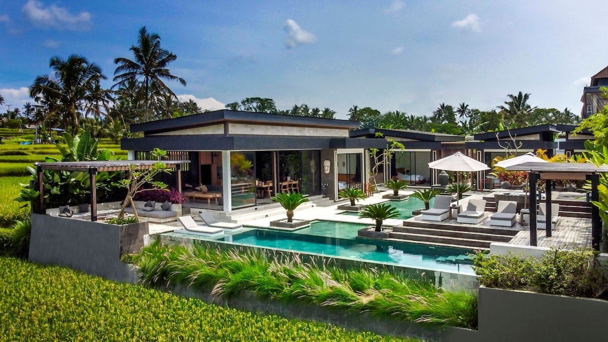 Ubud Luxury Resort 5BR w/ Gym & Rice Field View 24