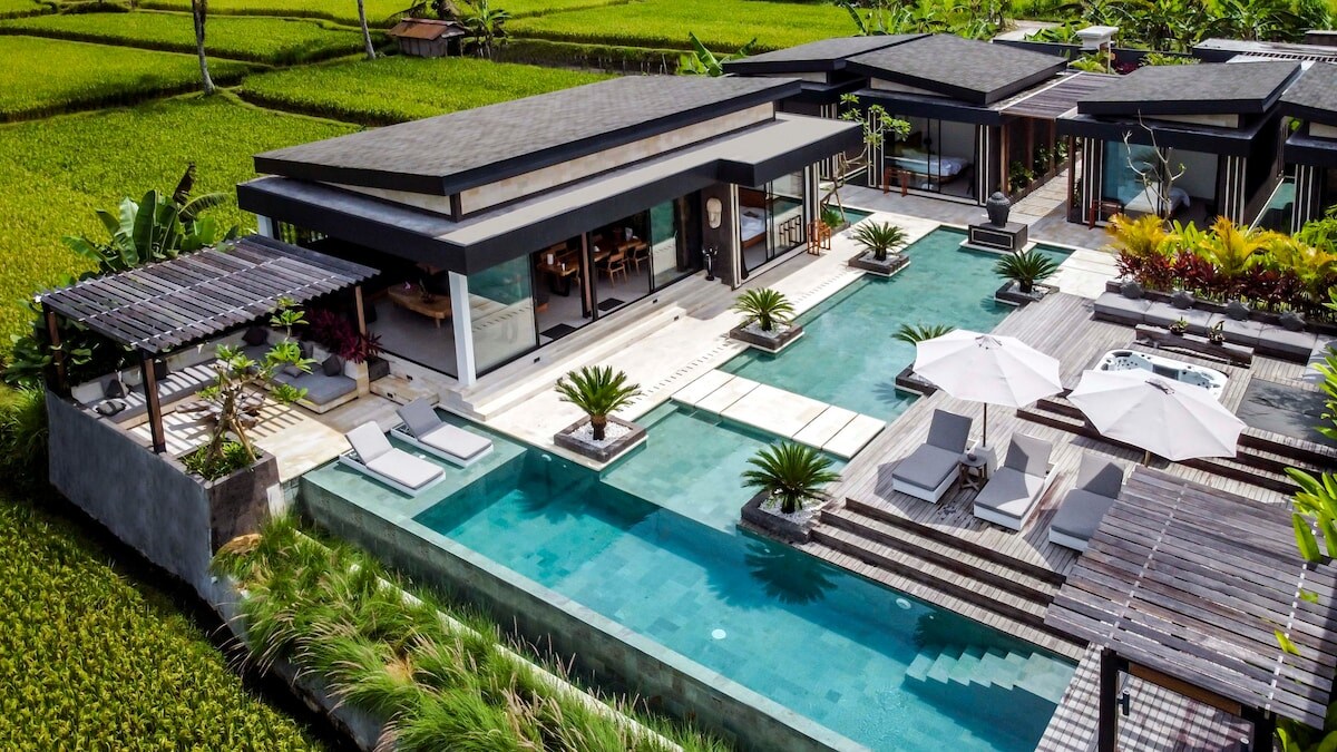 Ubud Luxury Resort 5BR w/ Gym & Rice Field View 25