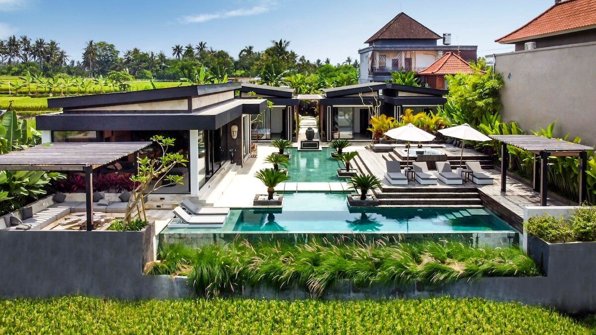 Ubud Luxury Resort 5BR w/ Gym & Rice Field View 27