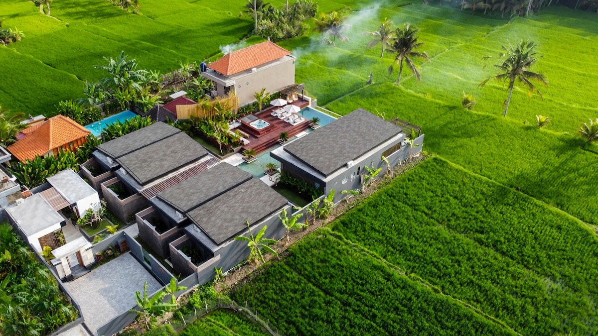 Ubud Luxury Resort 5BR w/ Gym & Rice Field View 31