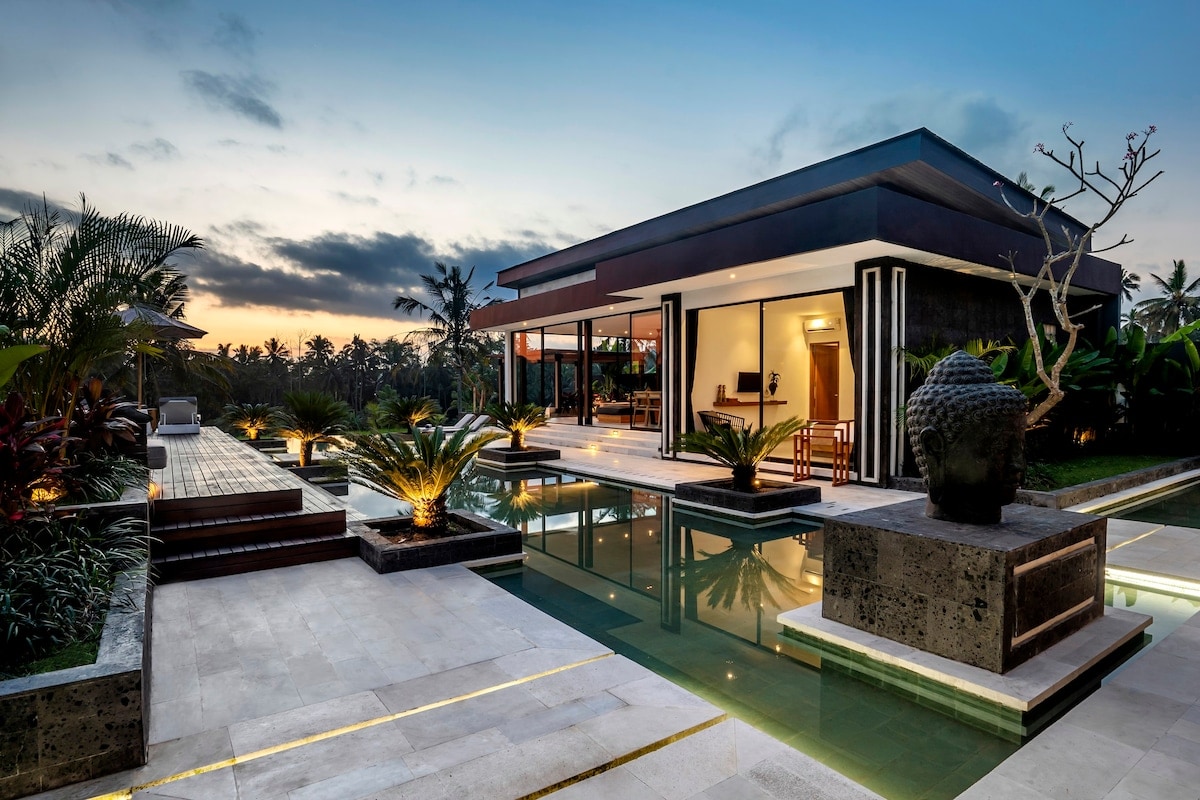 Ubud Luxury Resort 5BR w/ Gym & Rice Field View 39