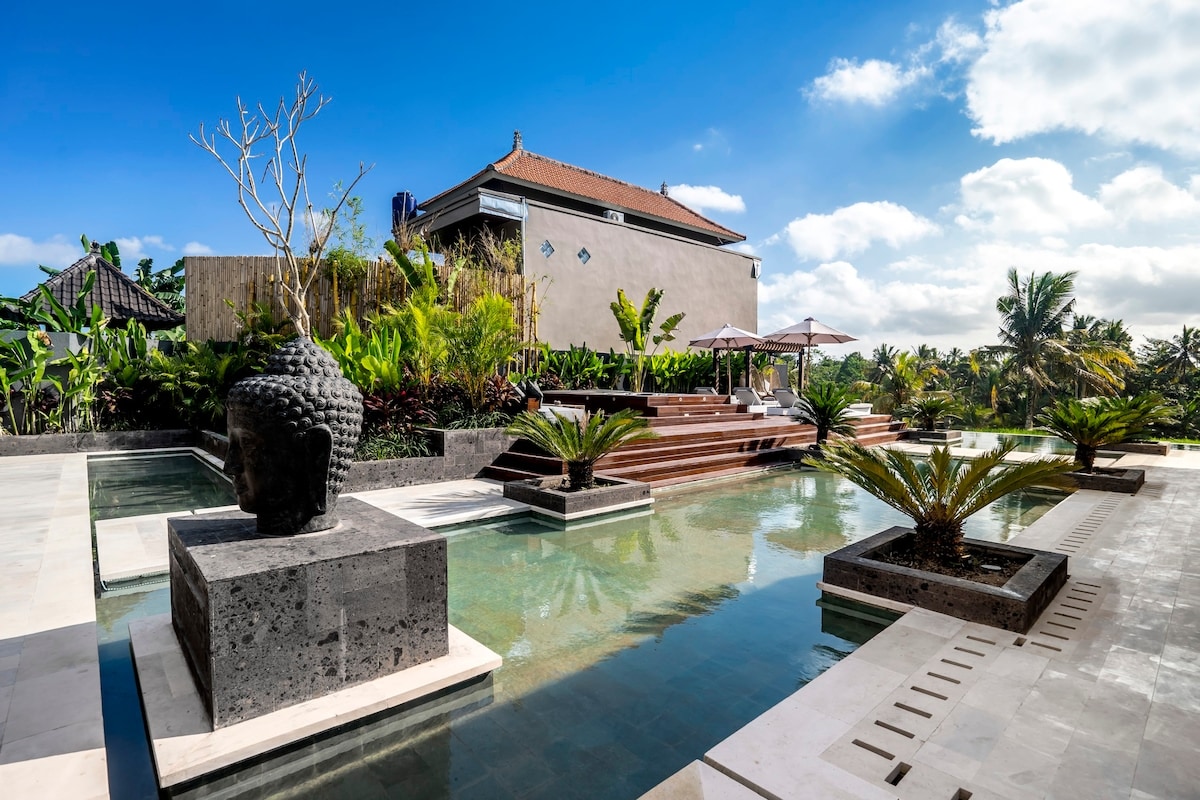 Ubud Luxury Resort 5BR w/ Gym & Rice Field View 41