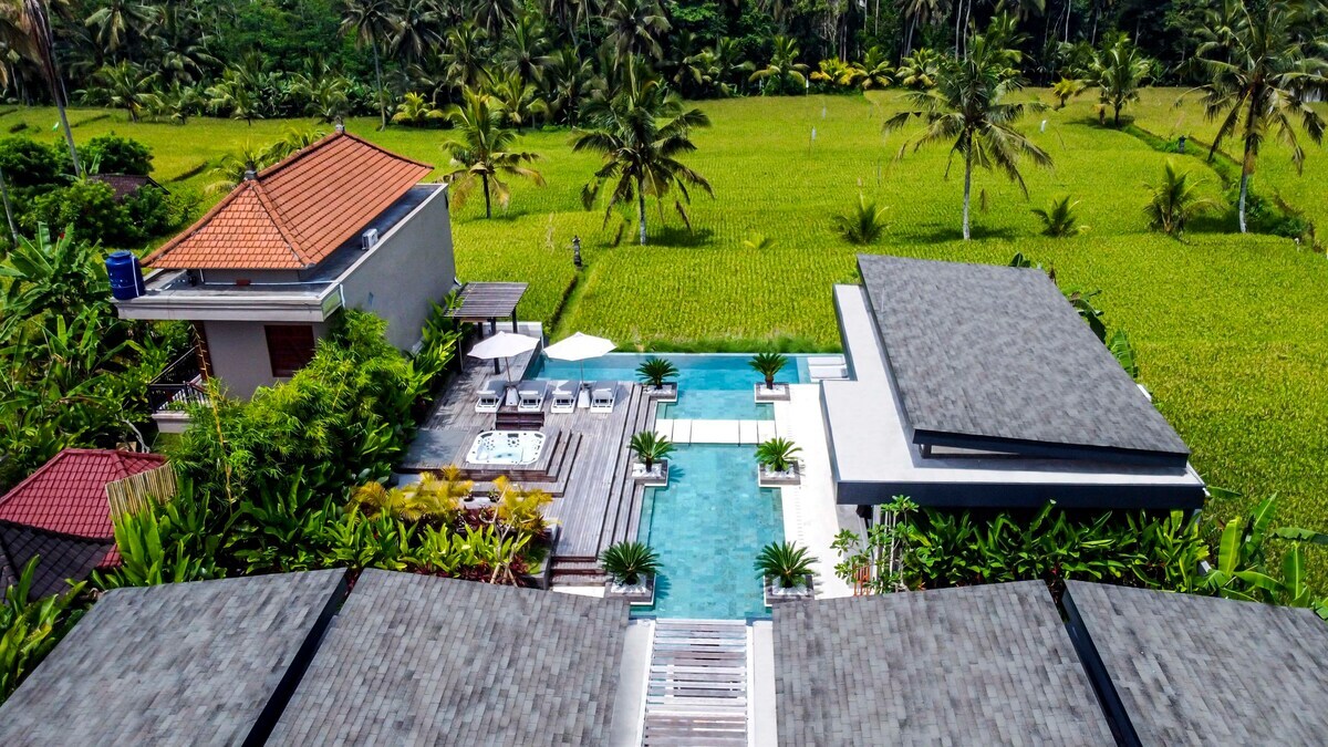 Ubud Luxury Resort 5BR w/ Gym & Rice Field View 42
