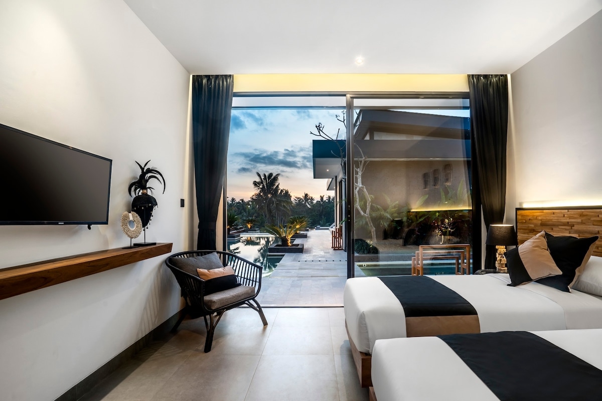 Ubud Luxury Resort 5BR w/ Gym & Rice Field View 6
