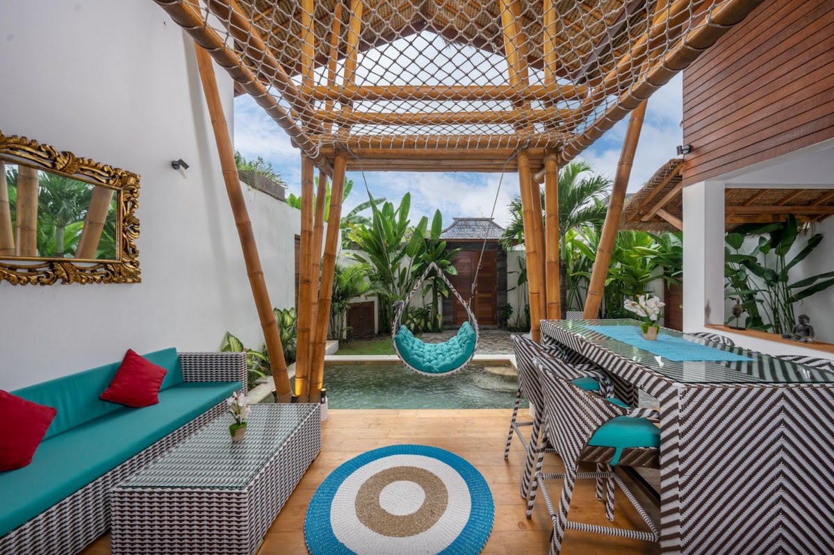 2 BR Private Pool Villa Unique Style in Canggu 9