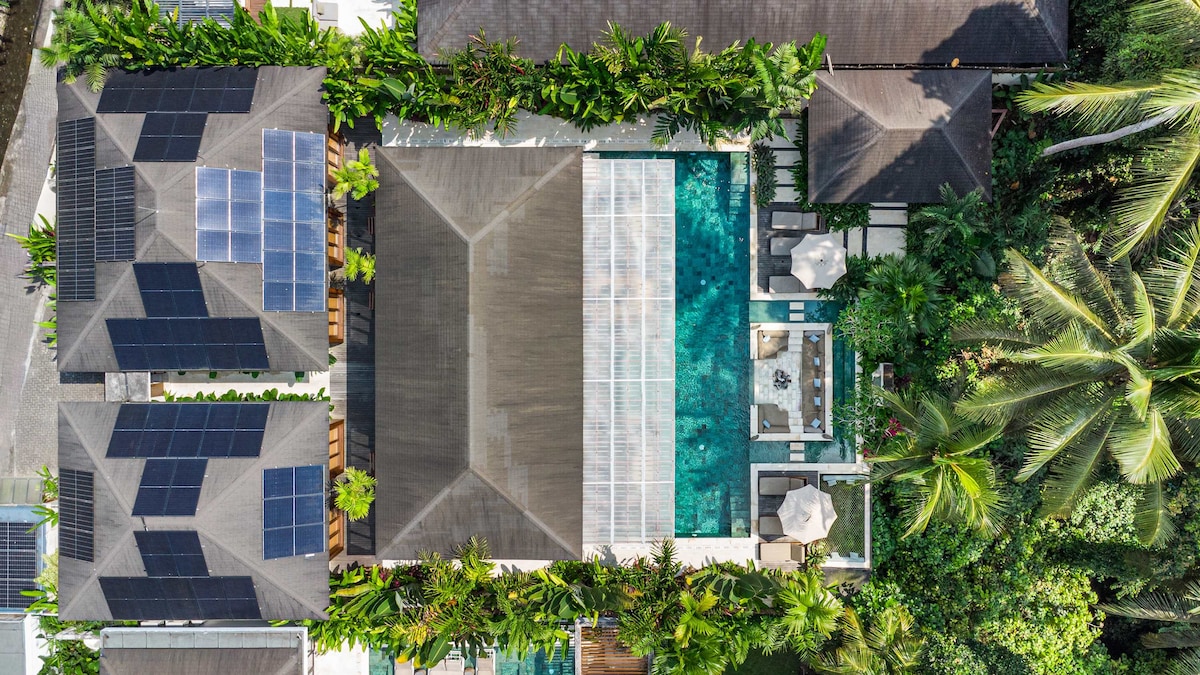 Orion 5BR Villa in Ubud: Pool and Jungle View 26