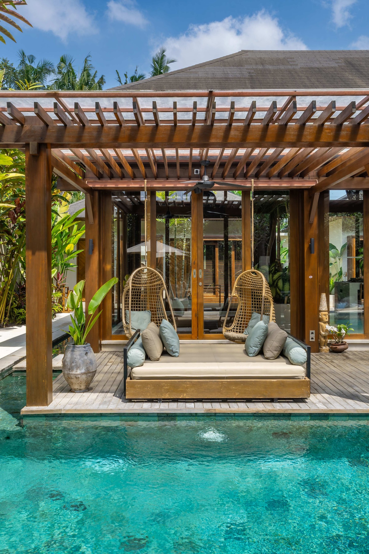 Orion 5BR Villa in Ubud: Pool and Jungle View 33