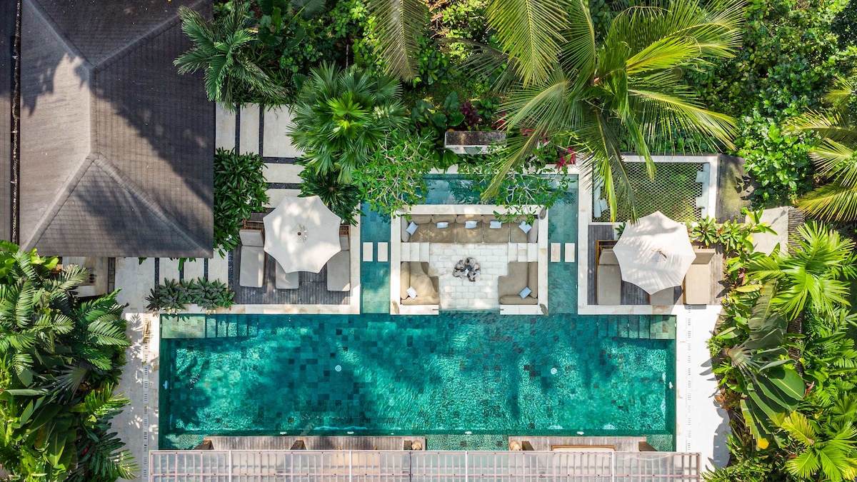 Orion 5BR Villa in Ubud: Pool and Jungle View 42