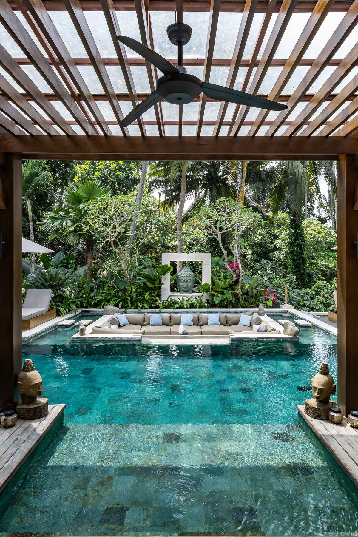 Orion 5BR Villa in Ubud: Pool and Jungle View 49