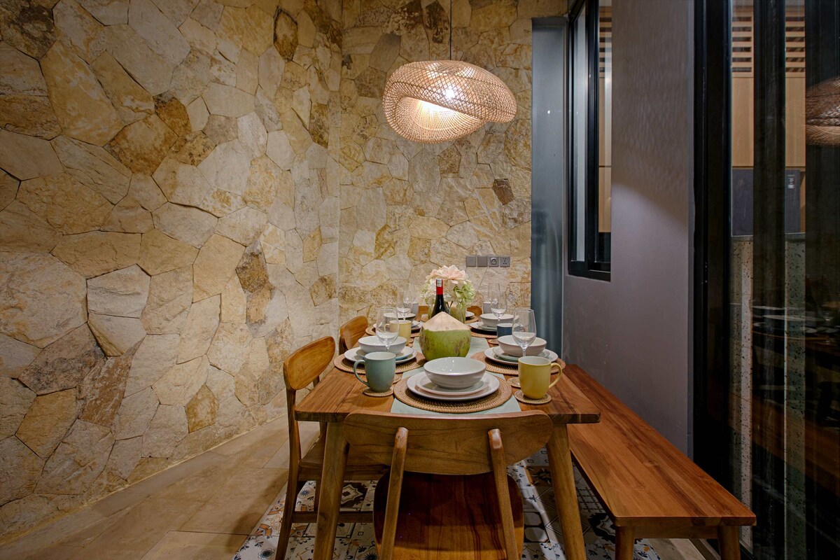 Padi Padi Villas 1 | Cozy 3BR Retreat in Pererenan 10
