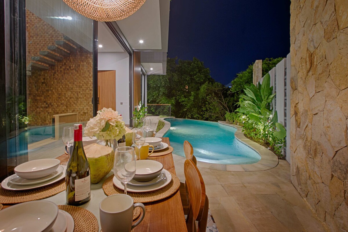 Padi Padi Villas 1 | Cozy 3BR Retreat in Pererenan 9