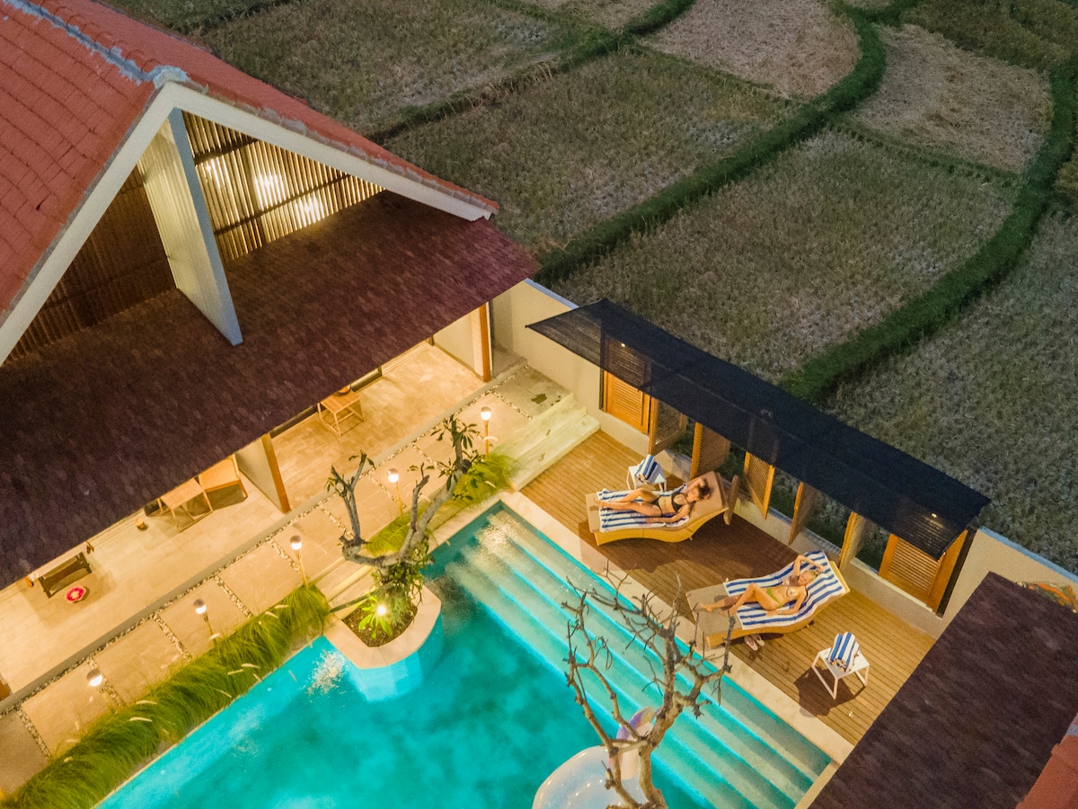 Brand New! Amolas Villa Canggu, Bali Muralism - AB 16