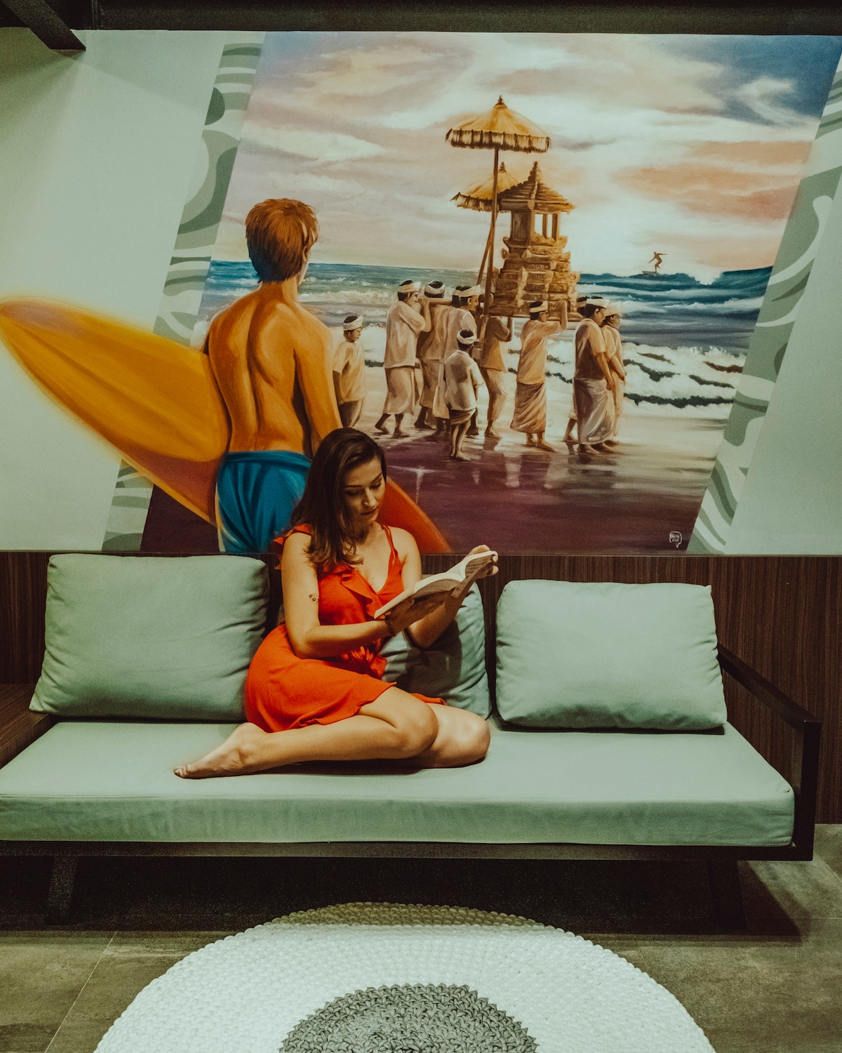 Brand New! Amolas Villa Canggu, Bali Muralism - AB 3