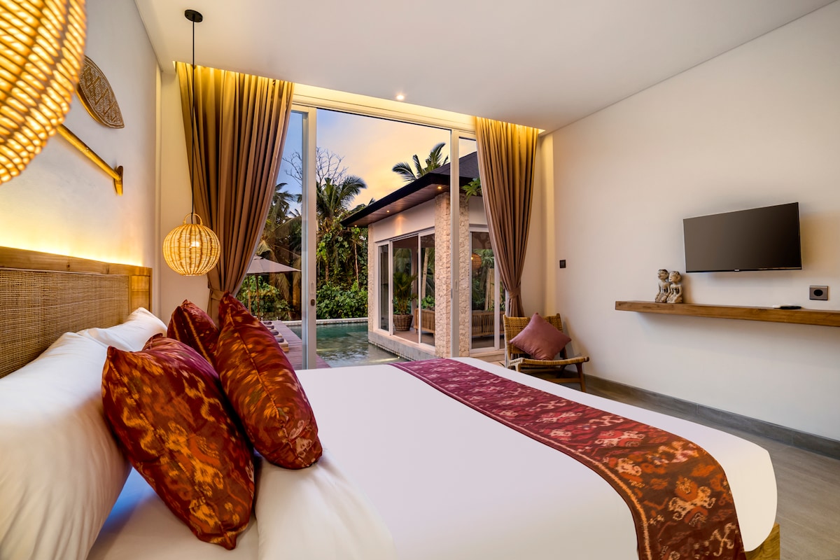 Sunrise 2BR Stylish Villa with Infinity Pool Ubud 15