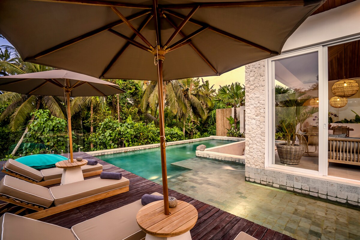 Sunrise 2BR Stylish Villa with Infinity Pool Ubud 34
