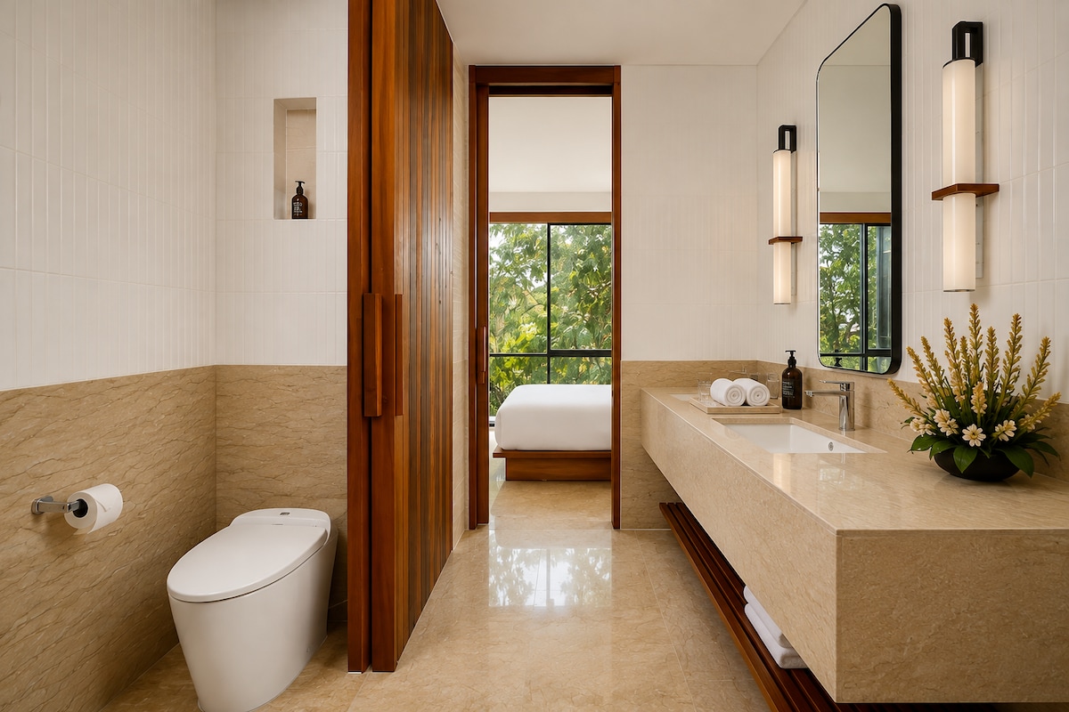 7BR Uma Santai Canggu|Private Pool|Gym|Near Beach 12
