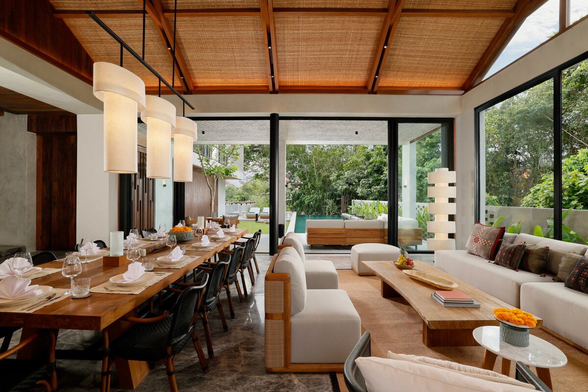 7BR Uma Santai Canggu|Private Pool|Gym|Near Beach 17