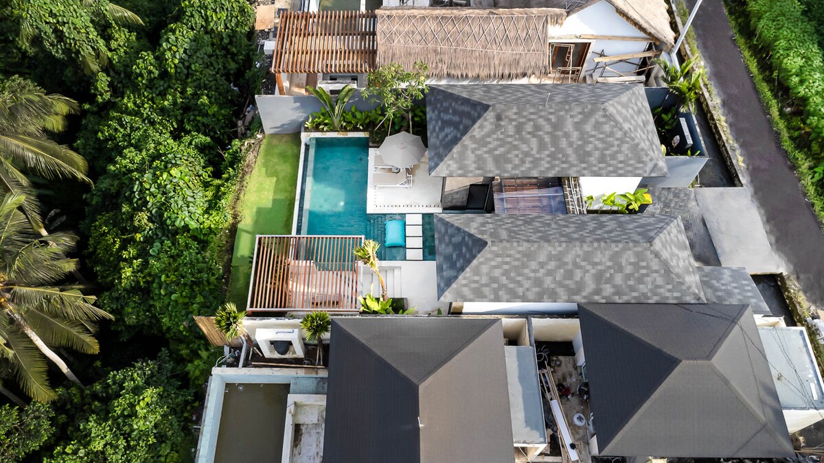Cinta Ubud Romantic 1BR Villa, Infinity Pool 15