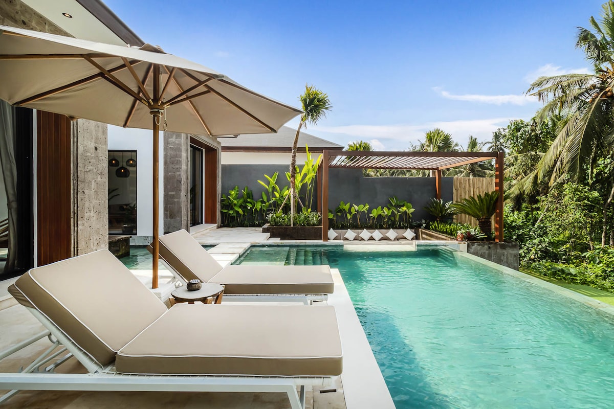 Cinta Ubud Romantic 1BR Villa, Infinity Pool 20