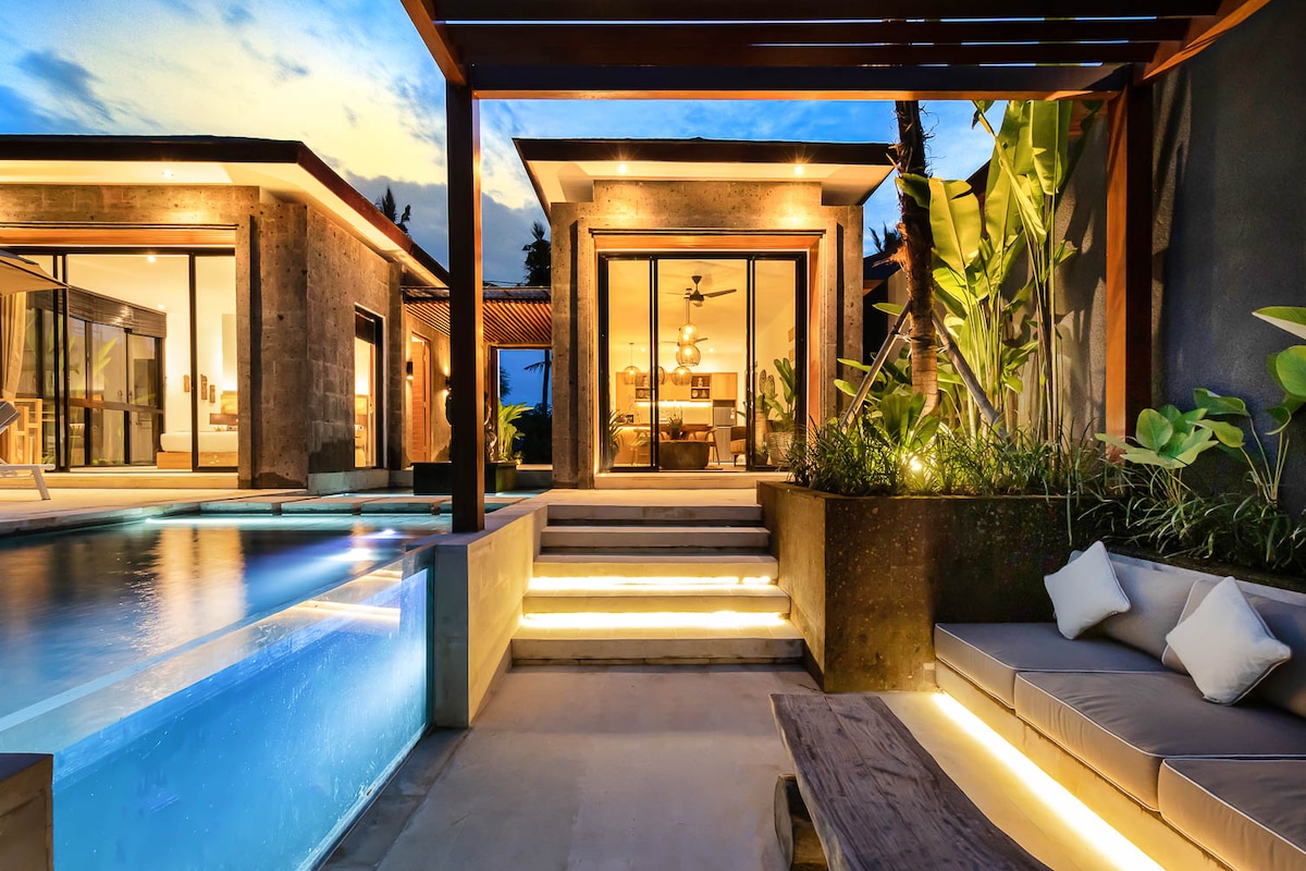 Cinta Ubud Romantic 1BR Villa, Infinity Pool 3