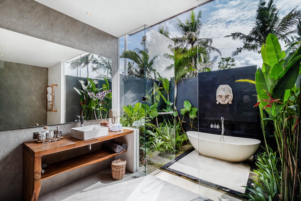 Cinta Ubud Romantic 1BR Villa, Infinity Pool 4