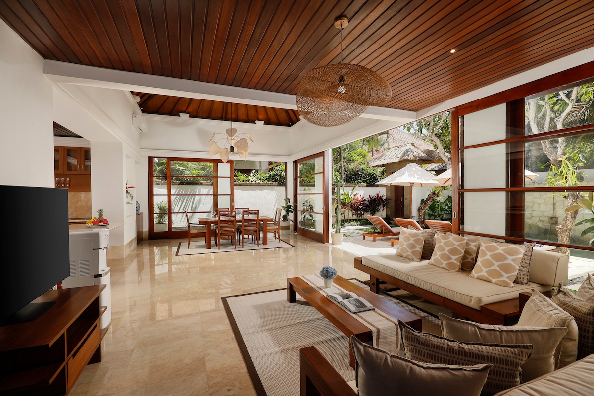 Bohemian Style 3BR Villa Near Beach in Jimbaran 3