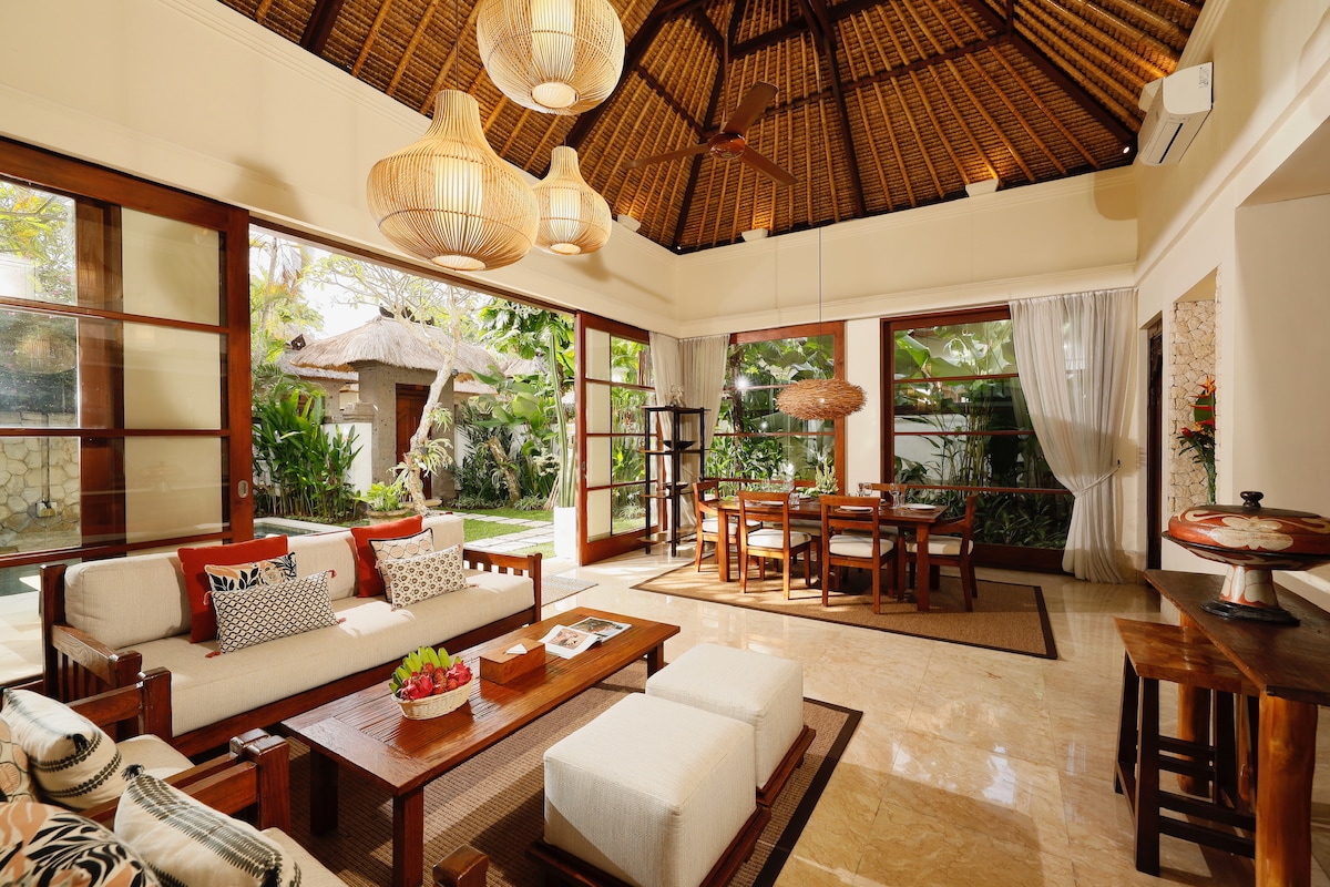 Tranquil Family Retreat 3BR Pool Villa Near Beach 1