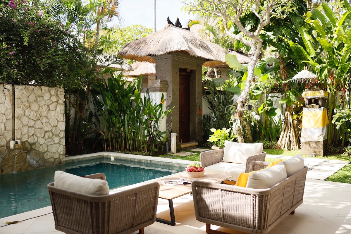 Tranquil Family Retreat 3BR Pool Villa Near Beach 24