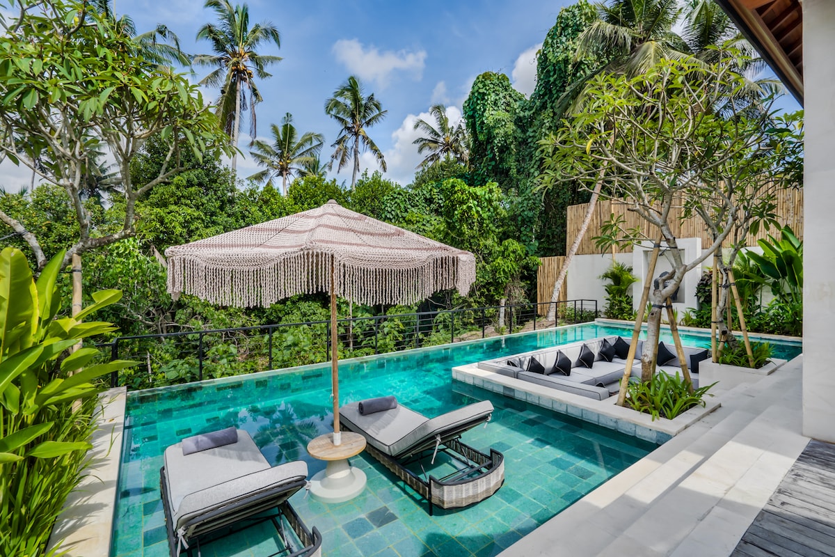 El Dorado Serene 3BR Oasis in Ubud w/ Jungle Views 16