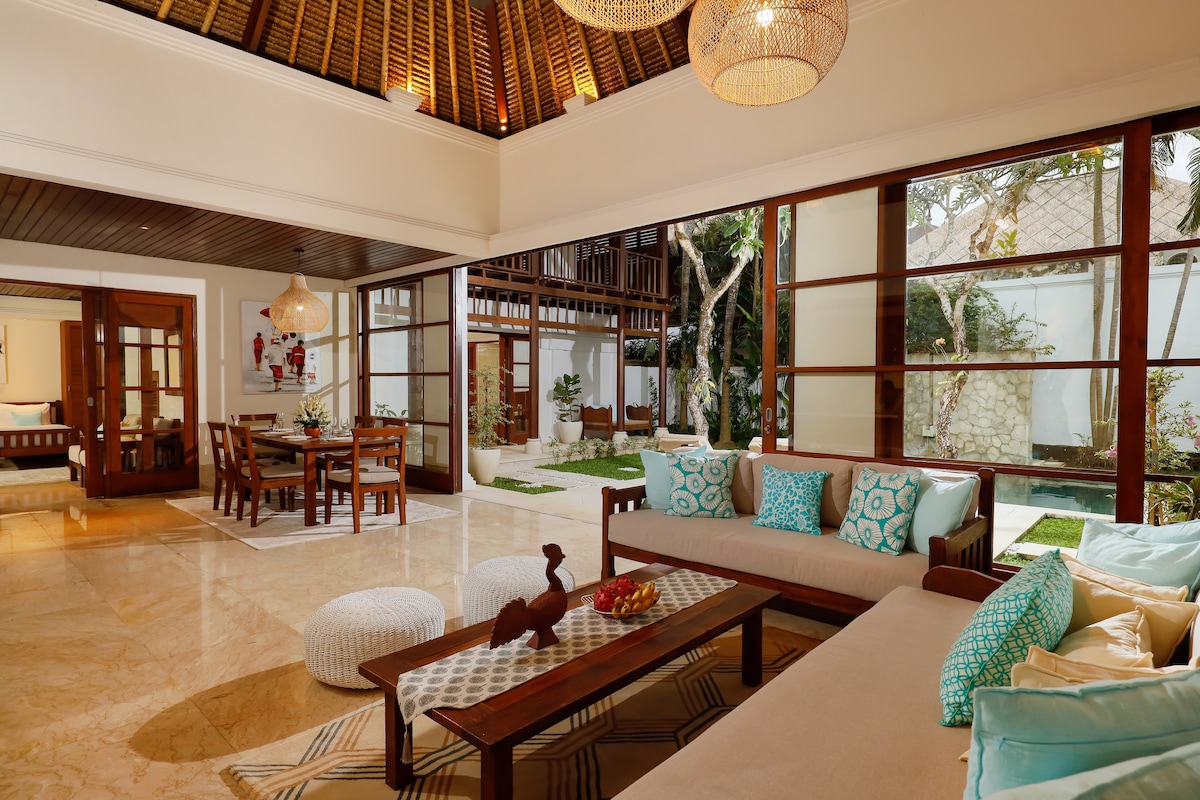 Relaxing Retreat 3BR Pool Villa Steps to Beach 3