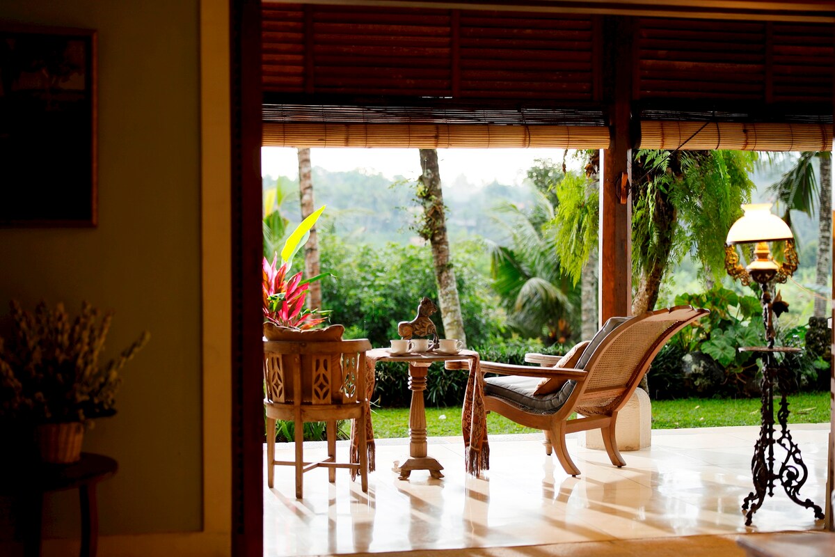 3BR Designer Villa w/ Panoramic Sayan Valley View 18