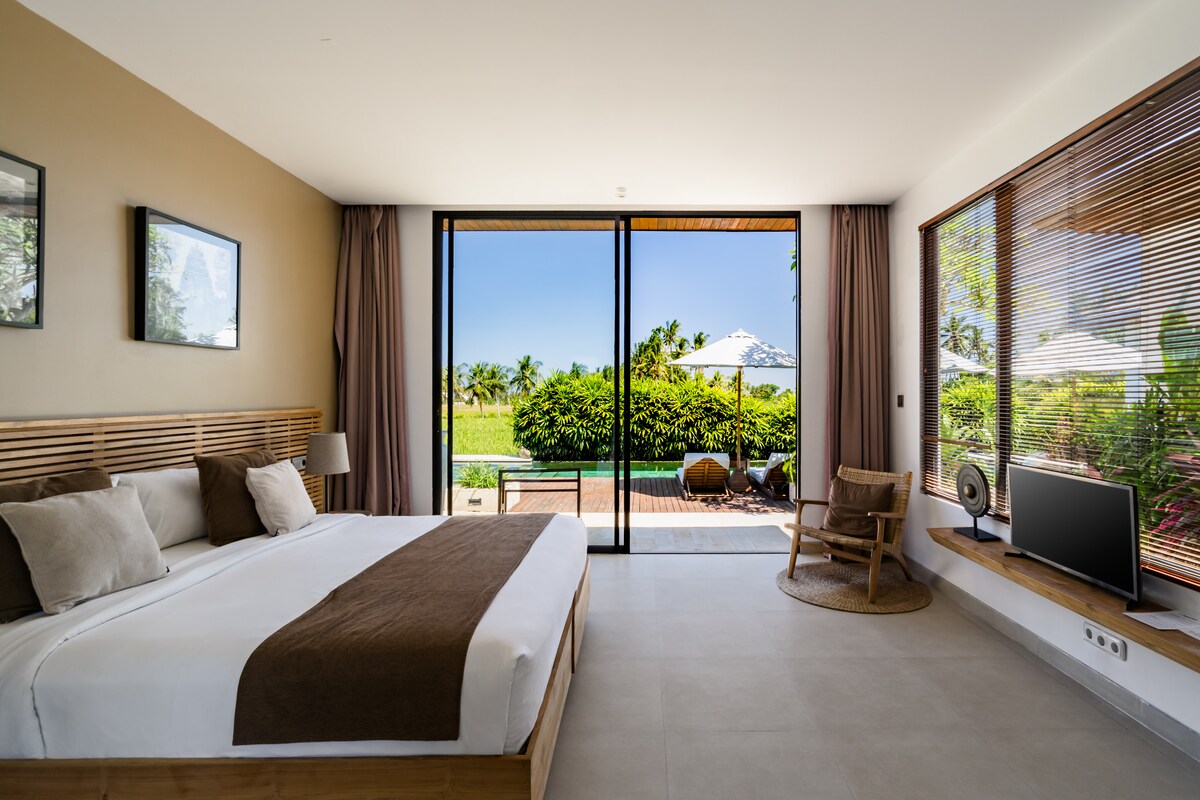 3BR Private Pool Villa | Ricefield View, Ubud 10