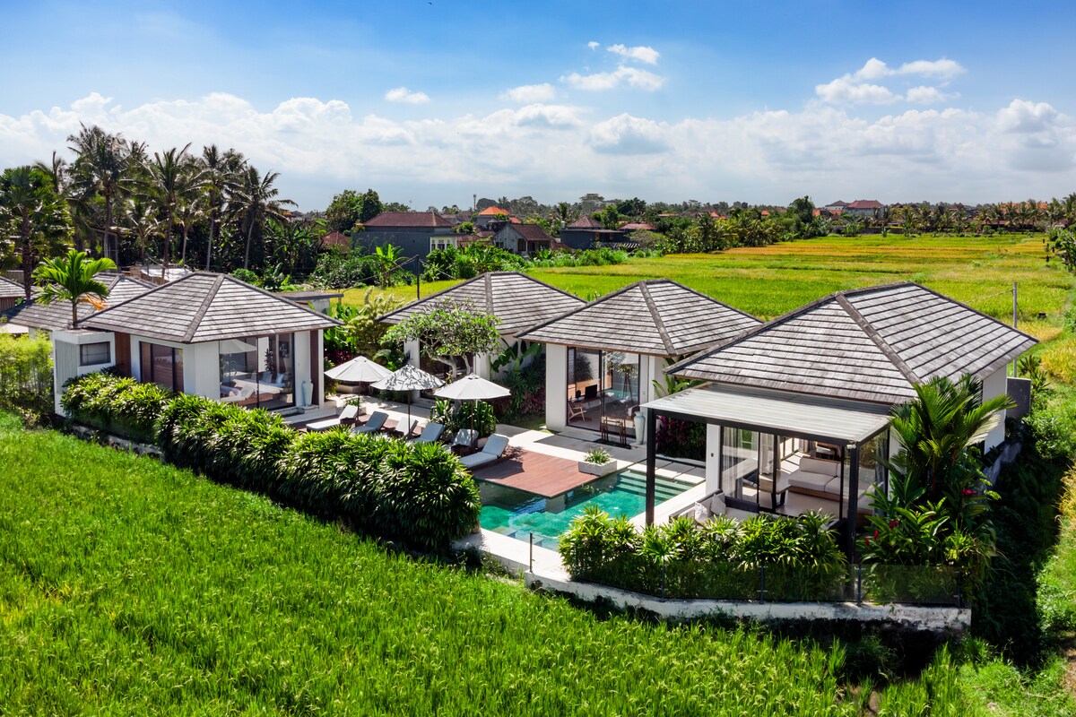 3BR Private Pool Villa | Ricefield View, Ubud 17